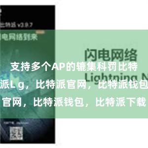 支持多个AP的辘集科罚比特派钱包比特派L g，比特派官网，比特派钱包，比特派下载